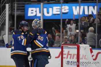 Binnington makes 31 saves, Blues hold off Senators 2-1 - The Reminder