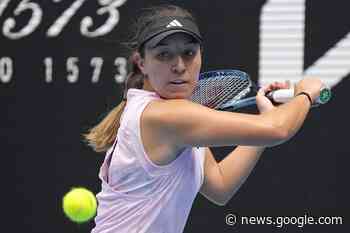 Jessica Pegula is first player to Australian Open's 2nd round - The Reminder