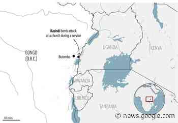 Congo's army says church bomb kills 10, extremists suspected - The Reminder
