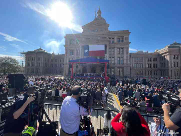 Texas Governor Abbott, Lt. Governor Patrick inaugurated for third terms