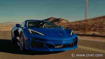 Corvette E-Ray Hybrid Revealed video     - CNET