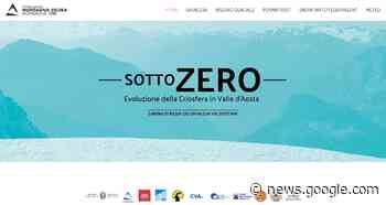 Online il sito “SottoZero – Evoluzione della Criosfera in Valle d'Aosta ... - AmbienteInforma