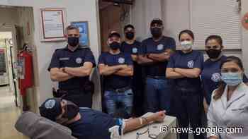 GCM de Batatais participa de Atividade Social de Doação de Sangue - Batatais 24h