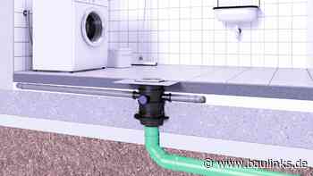 Kessels neuer Kellerablauf Universale Plus aus Rezyklat verspricht weniger Arbeitsaufwand