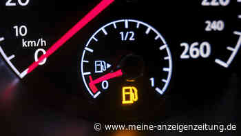 Tankanzeige leuchtet: Wie weit kommt man mit der Reserve des Autos noch?