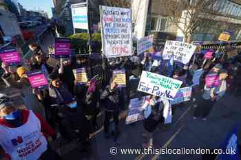 NHS nurses strike in south east London: Live updates