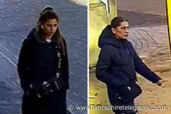 Burnley: Police looking for 2 women after money stolen