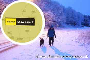 Blackburn: Met Office issue 24-hour weather warning for snow and ice
