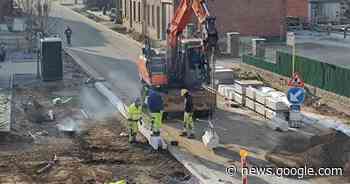 Fase 3 rioleringswerken Blerebergstraat van start - Het Laatste Nieuws