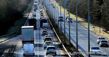 One person taken to hospital following multi-vehicle crash on A1 during rush hour near Newcastle