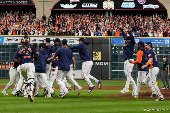 Astros World Series Trophy to be at State Capitol Wednesday
