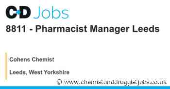 Cohens Chemist: 8811 - Pharmacist Manager Leeds