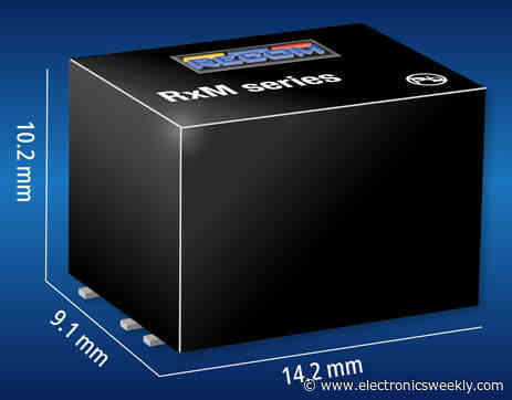 Sugar cube dc-dcs up to 5W with 4:1 input range and three year warranty
