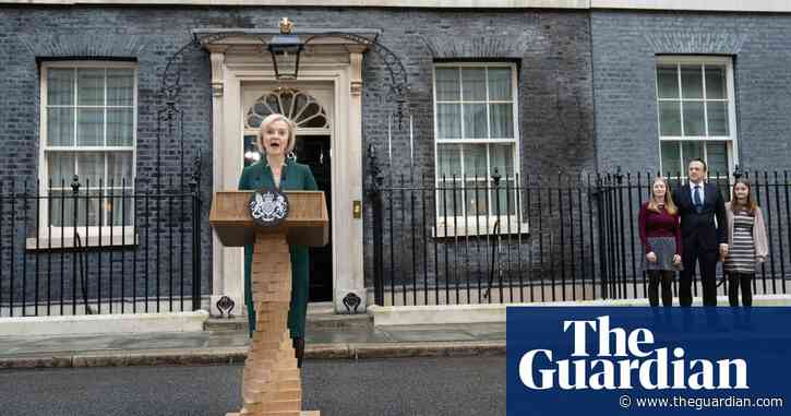 Liz Truss Jenga-style podium cost taxpayers £4,175