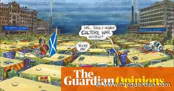 Martin Rowson on UK ministers blocking Scotland’s gender recognition law – cartoon