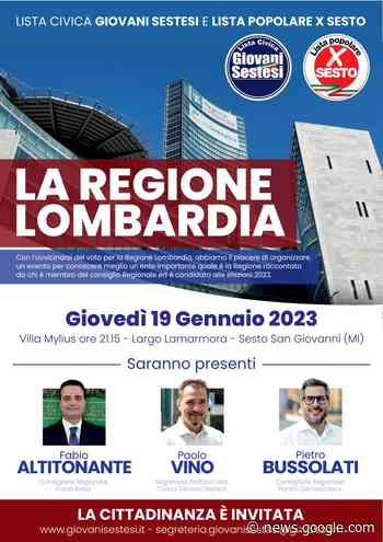 Sesto San Giovanni, "La Regione Lombardia": incontro per ... - Nord Milano 24