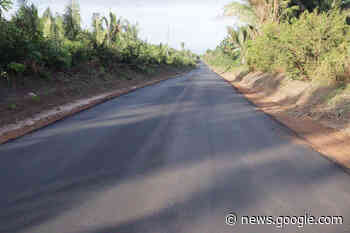 Pavimentação da Estrada de Ponta do Jardim avança em ... - Glaucio Ericeira