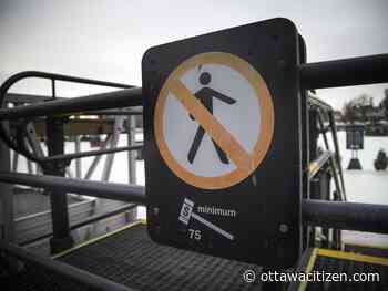 Keep off the Rideau Canal with the weather warming this week , NCC warns