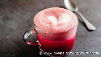 Pink Latte ist die trendige Alternative für die Kaffeepause