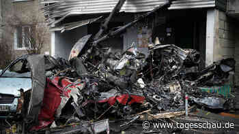 Ukraine: Kommission soll tödlichen Hubschrauberabsturz untersuchen