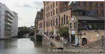 Repairs to Regent Canal Dead Dog bridge underway in Camden