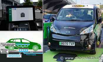 Scientists are testing a wireless charger for TAXIS