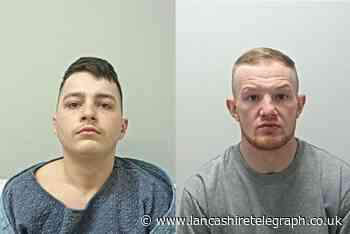 Two jailed after man shot in face with improvised gun