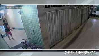 Homem arromba e furta prédio durante o final de semana - TV Guarapari