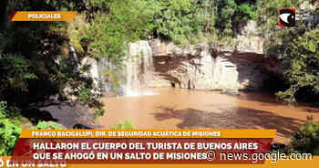 Hallaron el cuerpo del turista de buenos aires que se ahogó en un ... - MSN