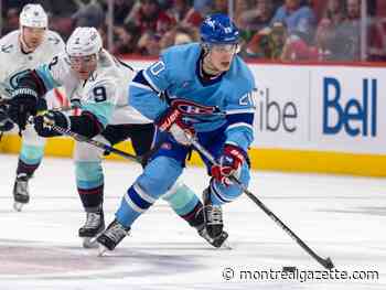 Season appears over for Canadiens rookie Juraj Slafkovsky