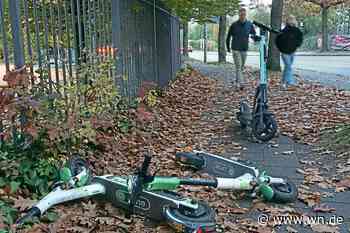 Münster richtet Parkzonen für E-Scooter ein