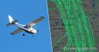 Vliegtuigje dat urenlang boven Brussel cirkelde maakte thermische ... - Het Laatste Nieuws