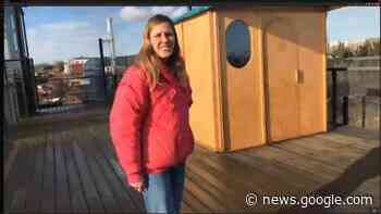 Naar de sauna met zicht op Brussel: Koti Sauna op COOP-gebouw - BRUZZ