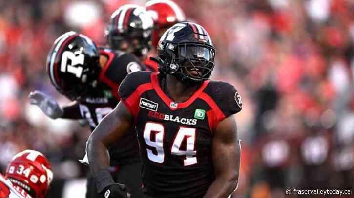 Defensive lineman Lorenzo Mauldin IV signs contract extension with Ottawa Redblacks