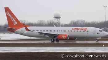 Sunwing cuts half of flights out of Saskatoon for rest of winter