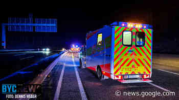 LKW-Unfall auf der Autobahn A63 bei Nieder-Olm - BYC-NEWS
