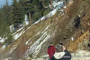 Coalmont Road closed by rock slide - Vernon Morning Star - Vernon Morning Star