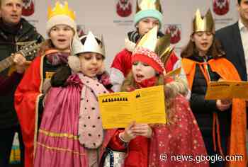 Sternsinger segnen Rathaus - Cottbus - WochenKurier