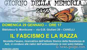 Canelli. Incontro sulle radici dell'antisemitismo - CentoTorri