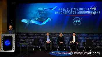 NASA and Boeing Reveal Sustainable New Flight Demonstrator Jet video     - CNET
