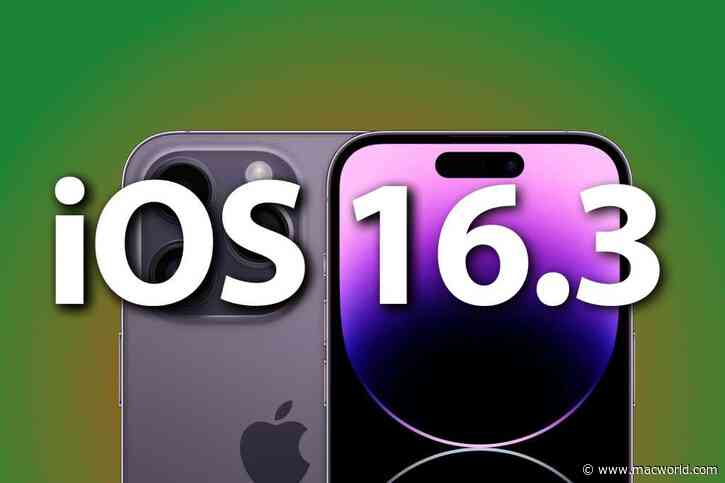 iOS 16.3 release candidate is out