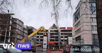 Sloop oude KBC-kantoren aan de Havenlaan in Brussel van start - VRT.be