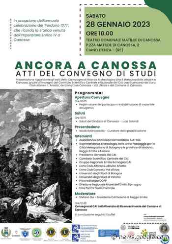 Canossa, presentazione esiti della campagna di ricerca archeologica - Redacon