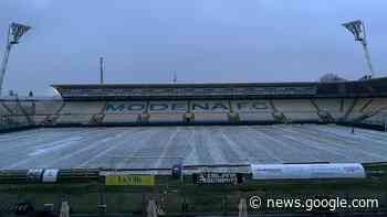 Modena Fc, possibile arrivo della neve: coperto il manto erboso del ... - Parlando di Sport