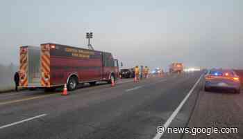 Three-vehicle crash closes lane on Hwy. 6 near Fergus - EloraFergusToday