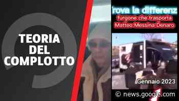 No! Matteo Messina Denaro non è stato trasportato con lo stesso ... - Open