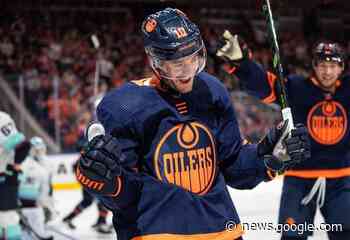 Oilers win fourth straight by dumping Kraken 5-2 - Dawson Creek Mirror