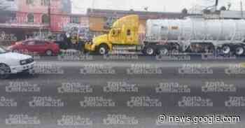 Se registra balacera y persecución por robo de pipa en Tepeaca - Intolerancia Diario