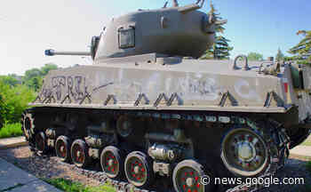 Historic tank in Swift Current defaced - SwiftCurrentOnline.com ... - SwiftCurrentOnline.com