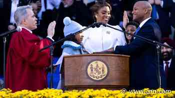 Wes Moore sworn in as Maryland's first Black governor